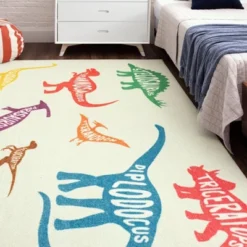 Dinosaurs Rug - Mohawk -Kids’ Furniture Store GUEST 5271c1e9 ec53 441e ba34 2e3063959abe