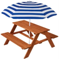 Best Choice Products Kids Wooden Picnic Table, Outdoor Activity Table W/ Adjustable Umbrella, Built-In Seats 15 Best Choice Products Kids Wooden Picnic Table, Outdoor Activity Table W/ Adjustable Umbrella, Built-In Seats -Kids’ Furniture Store GUEST 53f04b4c a4e1 43f8 a3c8 c5ada0971cbd