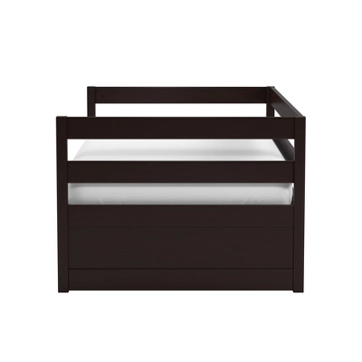 Twin Kids' Caspian Daybed With Trundle Chocolate - Hillsdale Furniture 5 Twin Kids' Caspian Daybed With Trundle Chocolate - Hillsdale Furniture - Image 5