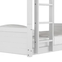 Twin Capri Wood Triple Bunk Bed White - Hillsdale Furniture -Kids’ Furniture Store GUEST 5747e26c 85f2 49b1 9577 a7116a4e5b57
