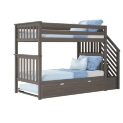 Max & Lily Twin Over Twin Staircase Bunk With Trundle -Kids’ Furniture Store GUEST 579aef09 26c9 41e3 98ee 304801d2df4c