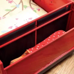 Twin Sumater Fire Truck Kids' Bed - Red/Black MiBasics -Kids’ Furniture Store GUEST 588834ea 6a67 4e61 909c cd726881b2f2