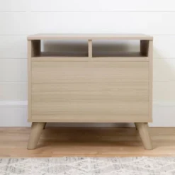 Yodi 2 Drawer Nightstand Soft Elm/White - South Shore -Kids’ Furniture Store GUEST 58e30715 7056 4252 b982 ac3a6f22631a