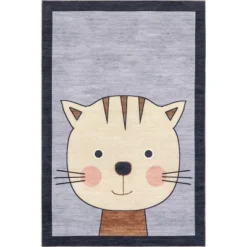 NuLOOM Samantha Kitten Kids Machine Washable Area Rug -Kids’ Furniture Store GUEST 59851218 2079 4860 b782 41210ed85296