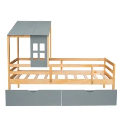 Twin Size House Low Loft Bed With Two Storage Drawers - ModernLuxe 14 Twin Size House Low Loft Bed With Two Storage Drawers - ModernLuxe -Kids’ Furniture Store GUEST 59f1f98a 2ce5 4ce2 984a 69d06f3f4ee6