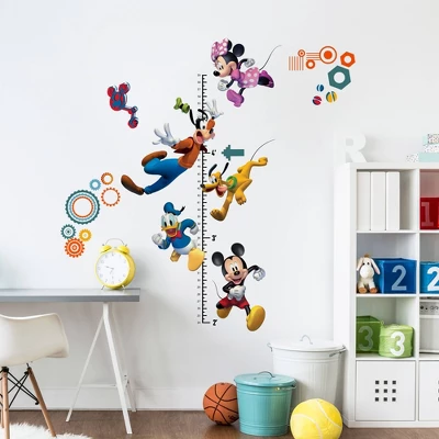 Mickey And Friends Growth Chart Peel & Stick Wall Decals - RoomMates 3 Mickey And Friends Growth Chart Peel & Stick Wall Decals - RoomMates - Image 3