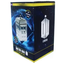Seven20 Doctor Who Silver TARDIS Ceramic Money Bank