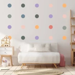 Polka Dots Wall Decor Neutral - Decalcomania -Kids’ Furniture Store GUEST 5d4c104b d9b0 472b 907e 8f172612132d
