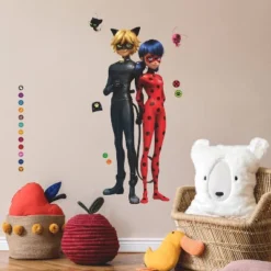 Miraculous Tales Of Ladybug And Cat Noir Giant Peel And Stick Wall Decals - RoomMates -Kids’ Furniture Store GUEST 5db126f3 d35f 4b5c 8d52 c9cc7a32fee5
