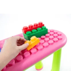 UNiPLAY Indoor/Outdoor Toddler Activity Table Set With 25 Piece Building Blocks -Kids’ Furniture Store GUEST 5df4e8b2 6af3 48bd 9dcc 9bb78e24c4b4