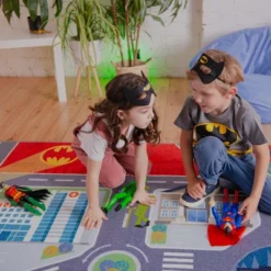 KC CUBS | Batman Gotham City Boy & Girl Kids City Road Car Vehicle Traffic Educational Learning & Game Nursery Classroom Rug Carpet -Kids’ Furniture Store GUEST 5e06ad21 75b6 40c0 8ea4 b59813a35fde