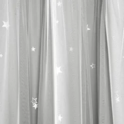 Star Sheer Insulated Grommet Blackout Window Curtain Panel Set - Lush Décor -Kids’ Furniture Store GUEST 5e6294ba 5e6c 4fd9 a91b 4ebeacb27bdc