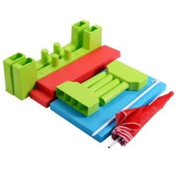 Costway 4 Seat Kids Picnic Table W/Umbrella Garden Yard Folding Children Bench Outdoor -Kids’ Furniture Store GUEST 5e919f22 6196 4864 a737 810b376f2cf2