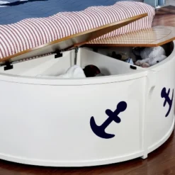 Twin Collindale Boat Design Kids' Bed With Trundle White/Oak - MiBasics 9 Twin Collindale Boat Design Kids' Bed With Trundle White/Oak - MiBasics -Kids’ Furniture Store GUEST 5f2c8652 9c1e 44aa a0b6 806d1efad36c