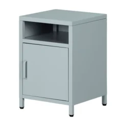 Sweedi Metal 1-Door Nightstand - South Shor -Kids’ Furniture Store GUEST 60975de6 9cd1 486d b734 42d041679557