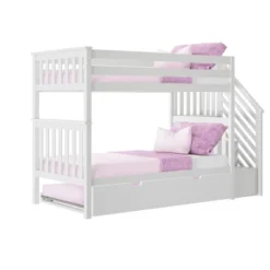 Max & Lily Twin Over Twin Staircase Bunk With Trundle -Kids’ Furniture Store GUEST 60caf903 1dde 4f02 8be9 ad2e9604e110