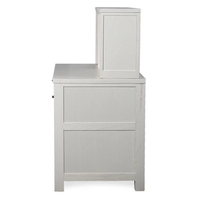 Kids' Highlands Desk With Hutch White - Hillsdale Furniture 4 Kids' Highlands Desk With Hutch White - Hillsdale Furniture - Image 4