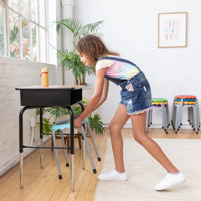 ECR4Kids Daisy Stackable Stool Set, Flexible Seating, 17in Seat Height, 8-Piece 6 ECR4Kids Daisy Stackable Stool Set, Flexible Seating, 17in Seat Height, 8-Piece - Image 6