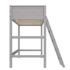 Twin Houston Kids' Wooden Loft Bed With Ladder - Room & Joy -Kids’ Furniture Store GUEST 61ba7909 b2a1 4f71 b9af d2f5a7f796c8