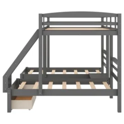 Full Over Twin & Twin Bunk Bed, Gray - ModernLuxe -Kids’ Furniture Store GUEST 6270b07f 33ee 4eb7 8c36 2fadcd7bd6ff