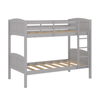 Twin Over Twin Alexis Wood Arch Bunk Bed - Hillsdale Furniture 9 Twin Over Twin Alexis Wood Arch Bunk Bed - Hillsdale Furniture - Image 9