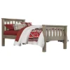 Kids' Twin Highlands Harper Panel Bed Driftwood - Hillsdale Furniture