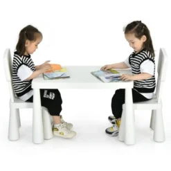 Costway Kids Table & 2 Chairs Set Toddler Activity Play Dining Study Desk Baby Gift 25 Costway Kids Table & 2 Chairs Set Toddler Activity Play Dining Study Desk Baby Gift -Kids’ Furniture Store GUEST 6612e69c adc1 48af 849d 083dba9d03d4