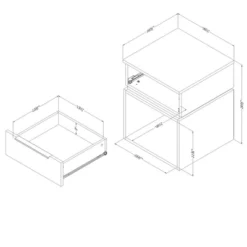 Hourra Nightstand - South Shore -Kids’ Furniture Store GUEST 66aaf464 b9d0 45fe 9aa4 22adce36e7ce