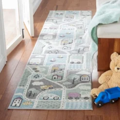 Carousel Kids CRK193 Power Loomed Area Rug - Safavieh