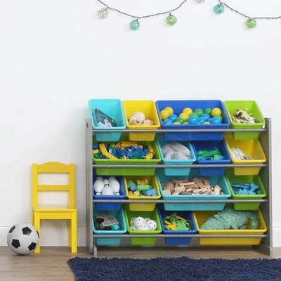 Kids' Super-Size Toy Organizer Elements Collection Gray - Humble Crew 5 Kids' Super-Size Toy Organizer Elements Collection Gray - Humble Crew - Image 5