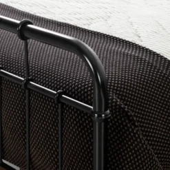 Twin Hankel Metal Platform Bed With Headboard And Footboard Pure Black - South Shore -Kids’ Furniture Store GUEST 6bae7f8c 5399 4a57 b3ba 4ed435c0ec20