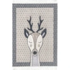 Éléanor Deer Kids Tasseled Area Rug -Kids’ Furniture Store GUEST 6c9e5ba3 520b 4fdc a45b 7026050f328d