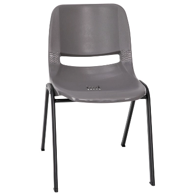 Flash Furniture HERCULES Series 661 Lb. Capacity Ergonomic Shell Stack Chair With 16'' Seat Height 15 Flash Furniture HERCULES Series 661 Lb. Capacity Ergonomic Shell Stack Chair With 16'' Seat Height - Image 15