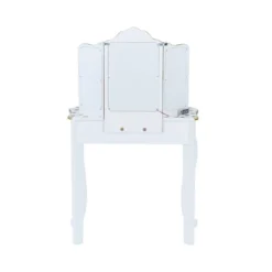 Fashion Polka Dot Gisele Play Vanity Set With Led Mirror White/Gold - Teamson Kids -Kids’ Furniture Store GUEST 7533ff47 e514 4694 91b0 2eecd601bd6a