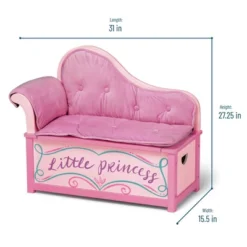 Princess Chaise Lounge With Storage - WildKin -Kids’ Furniture Store GUEST 75ce14a3 f31e 4695 85a4 4be7fb2c6ada