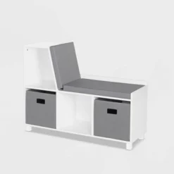 RiverRidge Home Kids' Book Nook Collection Cubby Storage Bench With 2 Bins - RiverRidge 11 RiverRidge Home Kids' Book Nook Collection Cubby Storage Bench With 2 Bins - RiverRidge -Kids’ Furniture Store GUEST 7617f23e 2eb9 4757 9cd4 4eb792a61899