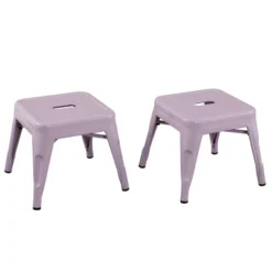Harper & Hudson Set Of 2 Kids' Metal Stools - ACEssentials -Kids’ Furniture Store GUEST 76361afe f7c0 4059 8fb8 7791e26f7adb