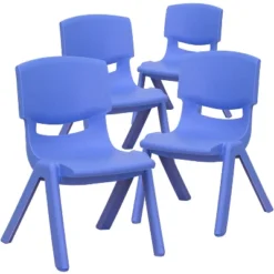 Flash Furniture 4 Pack Plastic Stackable School Chairs With 10.5" Seat Height -Kids’ Furniture Store GUEST 77d32bdf 6dd2 4ab0 a29e b4ab400b0442