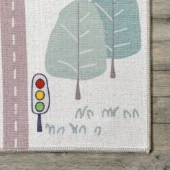 NuLOOM Chalea Kids Town Machine Washable Area Rug -Kids’ Furniture Store GUEST 78943f3f e467 4721 81d1 7eec11405bc3