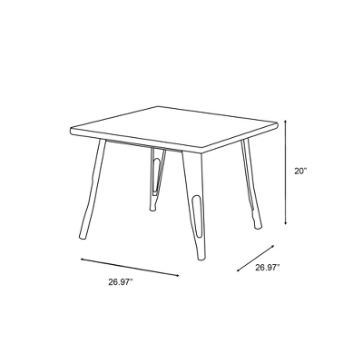 Harper & Hudson Kids' Metal Activity Table - ACEssentials 10 Harper & Hudson Kids' Metal Activity Table - ACEssentials - Image 10