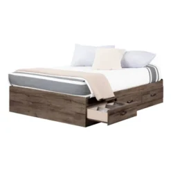 Full Ulysses Mates Bed With 3 Drawers Fall Oak - South Shore 10 Full Ulysses Mates Bed With 3 Drawers Fall Oak - South Shore -Kids’ Furniture Store GUEST 79756287 946d 4e47 9dd2 f60317a57816