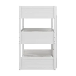 Twin Capri Wood Triple Bunk Bed White - Hillsdale Furniture -Kids’ Furniture Store GUEST 79e3167d e4ec 4d2d ad7e 0069d2a55f7e