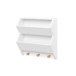 Kids' Catch-All Wall Shelf With Hooks - RiverRidge Home -Kids’ Furniture Store GUEST 7ab2f53c 564e 4465 8885 c4dd79ad8e52