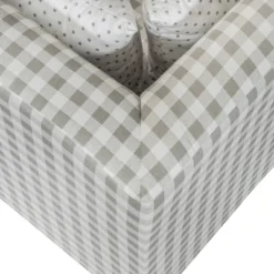 Tibbetts Kids' Sectional With Ottoman Gray/White - HOMES: Inside + Out -Kids’ Furniture Store GUEST 7b2a1770 3b96 47e2 be4d c7acbd71ccda