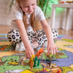 KC CUBS | The Flintstones Boy & Girl Kids City Road Car Vehicle Traffic Educational Learning & Game Play Nursery Classroom Rug Carpet -Kids’ Furniture Store GUEST 7c17b2e9 9acf 4797 b60a 1fd834888e8e