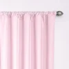 Microfiber Blackout Window Valance Pink Dogwood (18"x42") - Eclipse My Scene