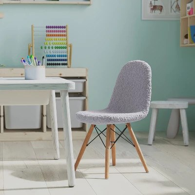 Merrick Lane Children's Lyon Faux Shearling Accent Chair, Modern Accent Chair For Bedroom, Entryway, And Living Room 1 Merrick Lane Children's Lyon Faux Shearling Accent Chair, Modern Accent Chair For Bedroom, Entryway, And Living Room