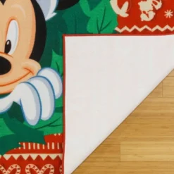Disney Mickey Mouse Wreath 54"x78" Area Rug Red -Kids’ Furniture Store GUEST 7dbcf54f fdc4 4164 9ebb 657eca134c0f