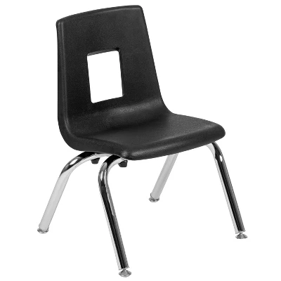 Emma And Oliver Student Stack School Chair - 12-inch 12 Emma And Oliver Student Stack School Chair - 12-inch - Image 12