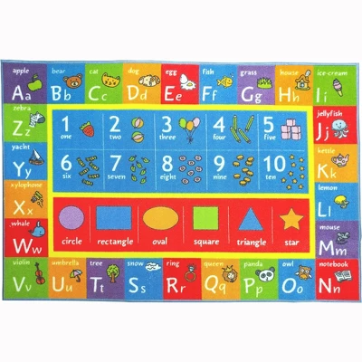 KC CUBS Boy & Girl Kids ABC Alphabet, Numbers & Shapes Educational Learning & Fun Game Play Nursery Bedroom Classroom Area Rug Carpet 10 KC CUBS Boy & Girl Kids ABC Alphabet, Numbers & Shapes Educational Learning & Fun Game Play Nursery Bedroom Classroom Area Rug Carpet - Image 10